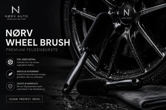 NØRV Precision Wheel Brush – Premium Felgenbürste