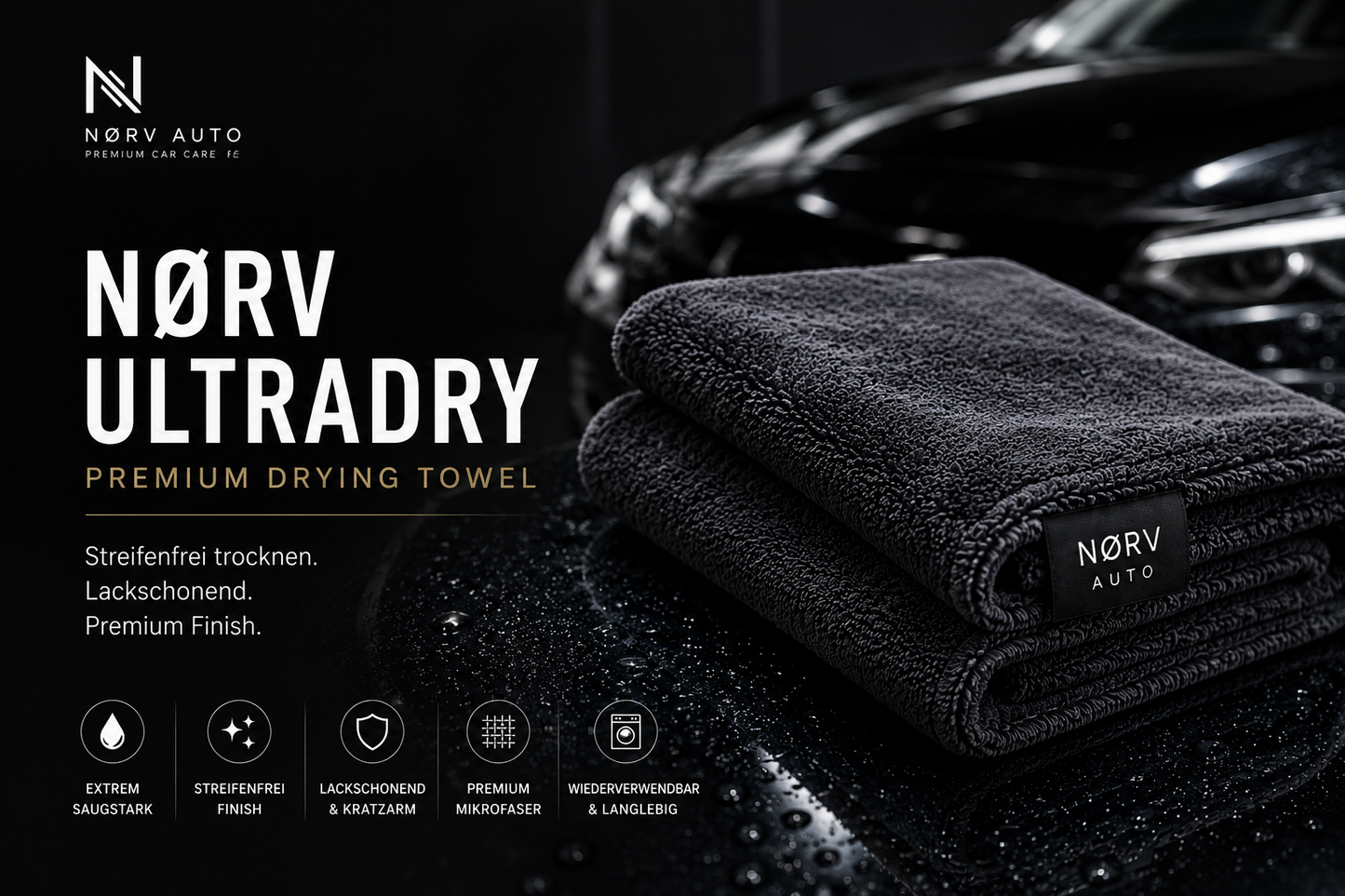 NØRV UltraDry Premium Towel